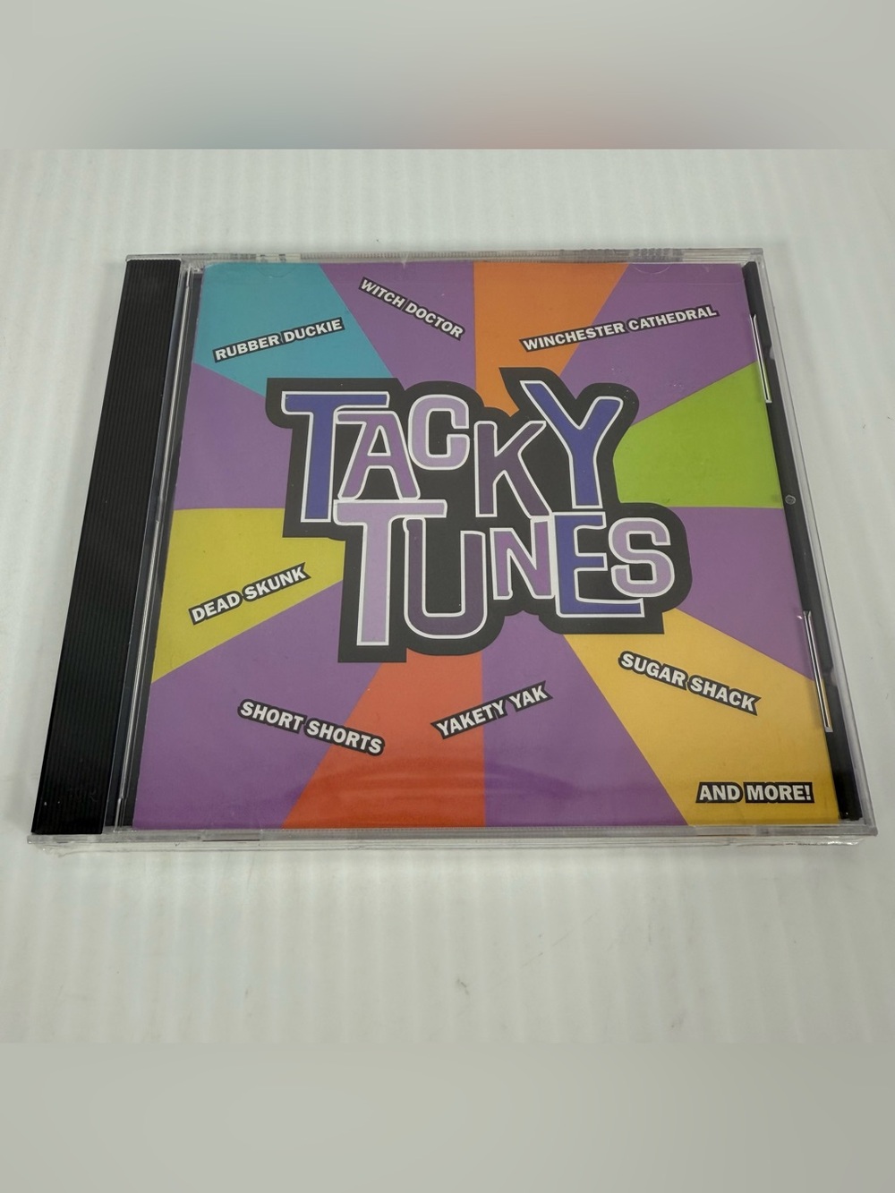 Tacky Tunes K-Tel Vtg 2002 Music CD #3090-2 Multiple Artists New w/ Factory Seal